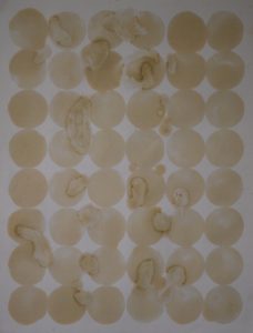 Devenir #1 2010-2019 50x65 cm Oil on paper Judith Boer