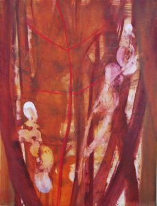 Schuylenburgh #4 2016 50x60 cm Oil/pastel on paper Judith Boer