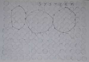 Systeem 2015 20x29 cm Drawing - pencil Judith Boer